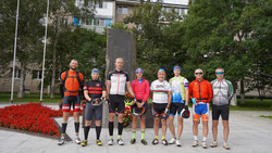 Группа сахалинцев совершила патриотический велопробег из Анивы  до Холмского перевала