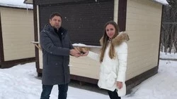 ООО «Таранай» вручили ключи от домика-киоска