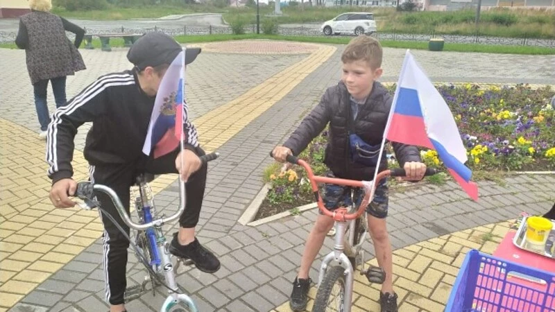 День государственного флага в Анивском районе отмечали два дня
