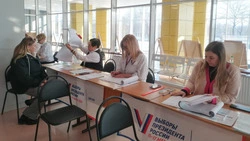Жители нашего района активно голосуют на избирательных участках