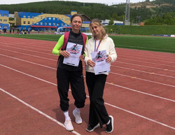 Анивчанка завоевала «серебро» на областных соревнованиях по легкой атлетике
