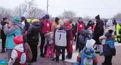 Открыли муниципальный этап десятого Чемпионата детсадовской семейной хоккейной лиги