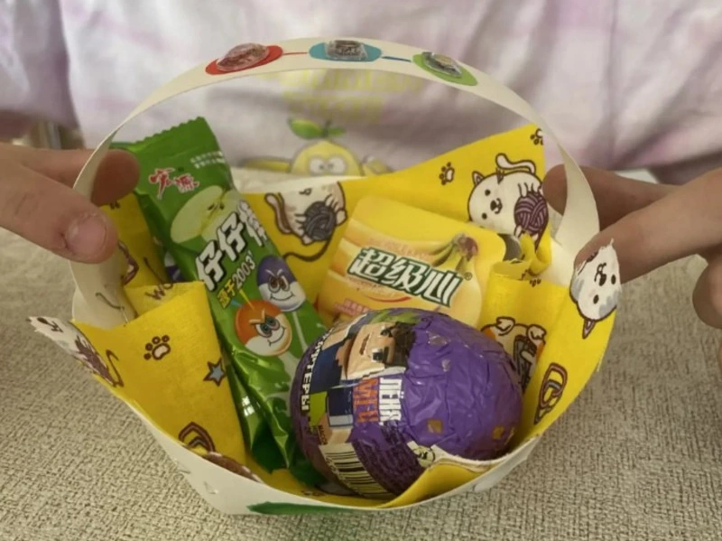 В «Алом парусе» ребят научили мастерить пасхальные корзиночки