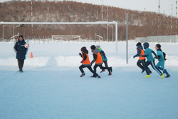 В Троицком провели третий муниципальный турнир по футболу на Кубок Деда Мороза