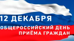 Декабрьский общероссийский день приёма граждан