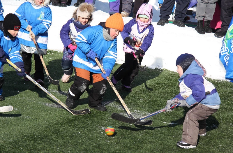 Муниципальный этап «Хоккея в валенках-2026» завершился